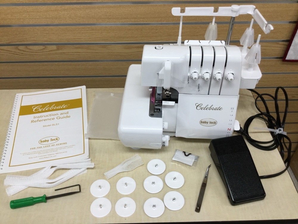 Baby Lock Celebrate Air-Threading Serger Machine BLS1