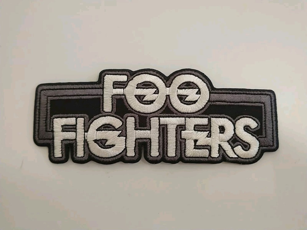Foo Fighters Embroidered Iron On Patch New