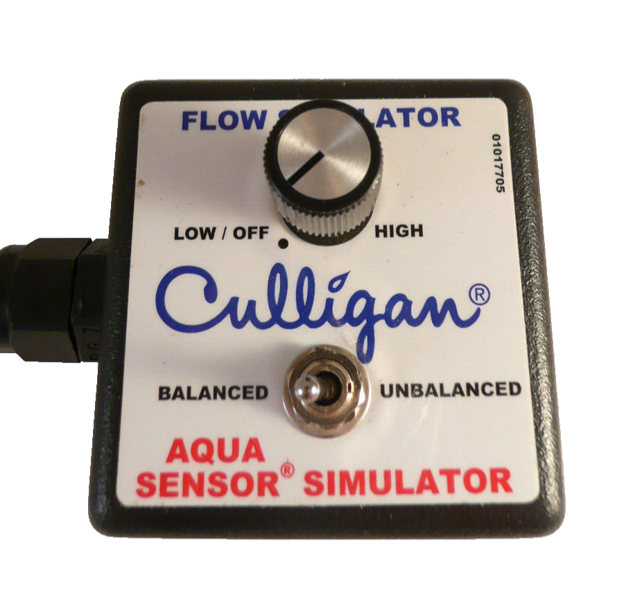 Culligan 01017705 Water Softener Aqua Sensor & Soft Minder Flow Meter Tester