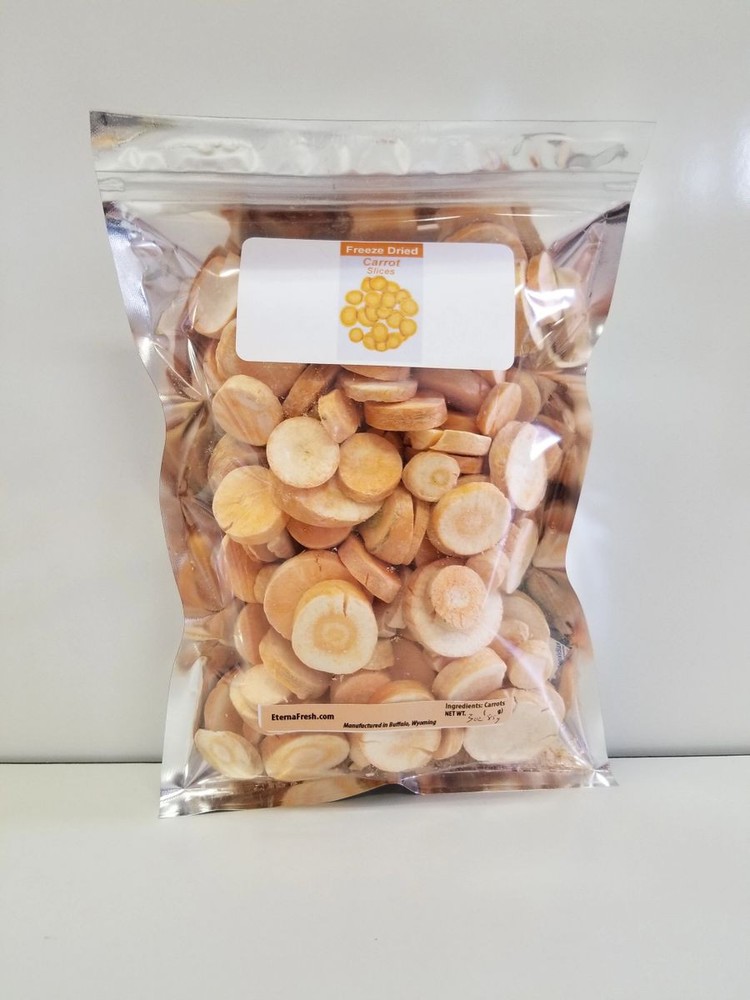 Freeze Dried Carrot Slices