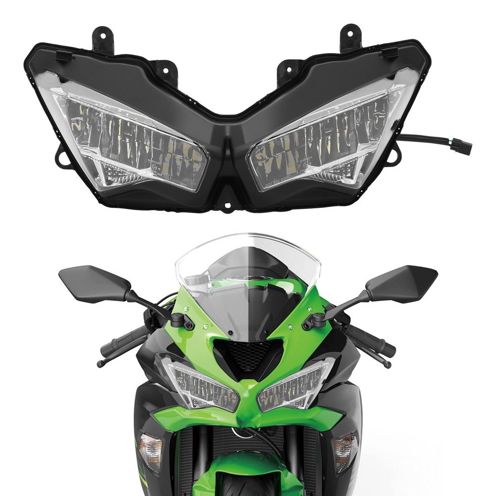 Fit For Kawasaki Ninja 400 2018-2024 Front LED Headlight Assembly Light