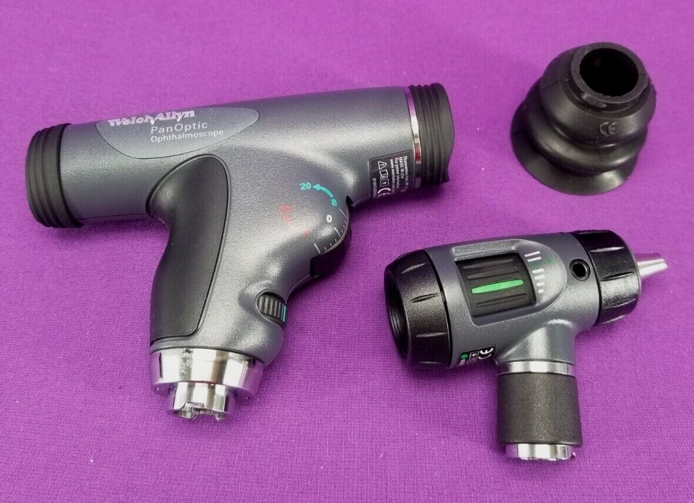 WELCH ALLYN 3.5V SET - PANOPTIC MACROVIEW OTOSCOPE PLUGIN HANDLE