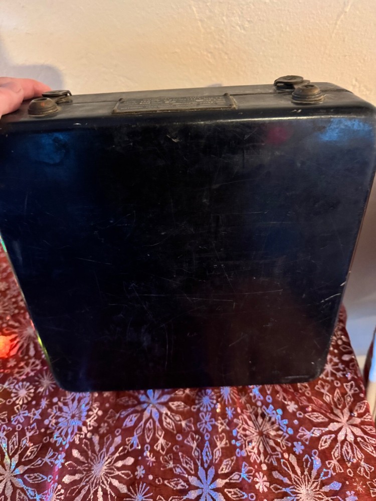 Original NAVY AZIMUTH Circle NO. 4183. H + Bakelite Box - WW2 Era