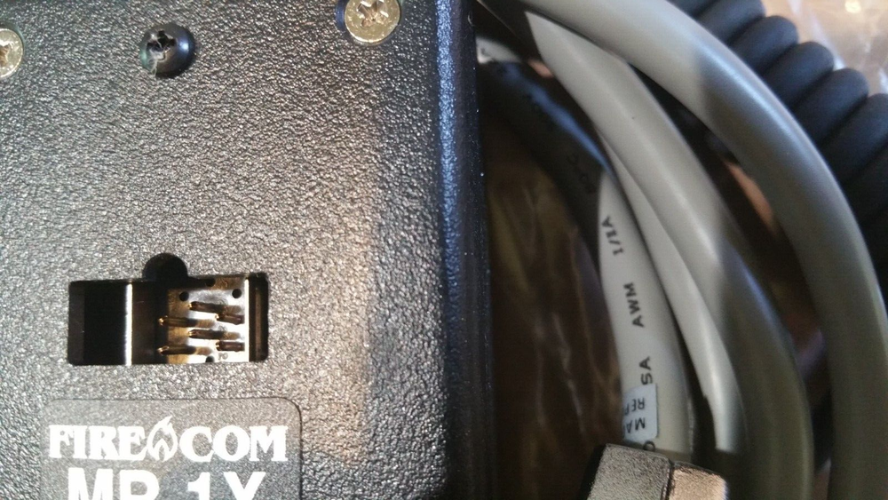 Mobile Radio Interface Fire Com MR-1X (4FT) 110-5106-30 Assembly