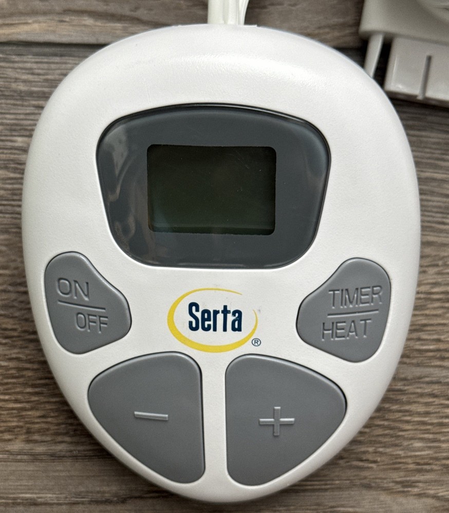 Genuine Serta Model PNEB 1.1.1 Electric Heated Blanket Controller Remote Tested