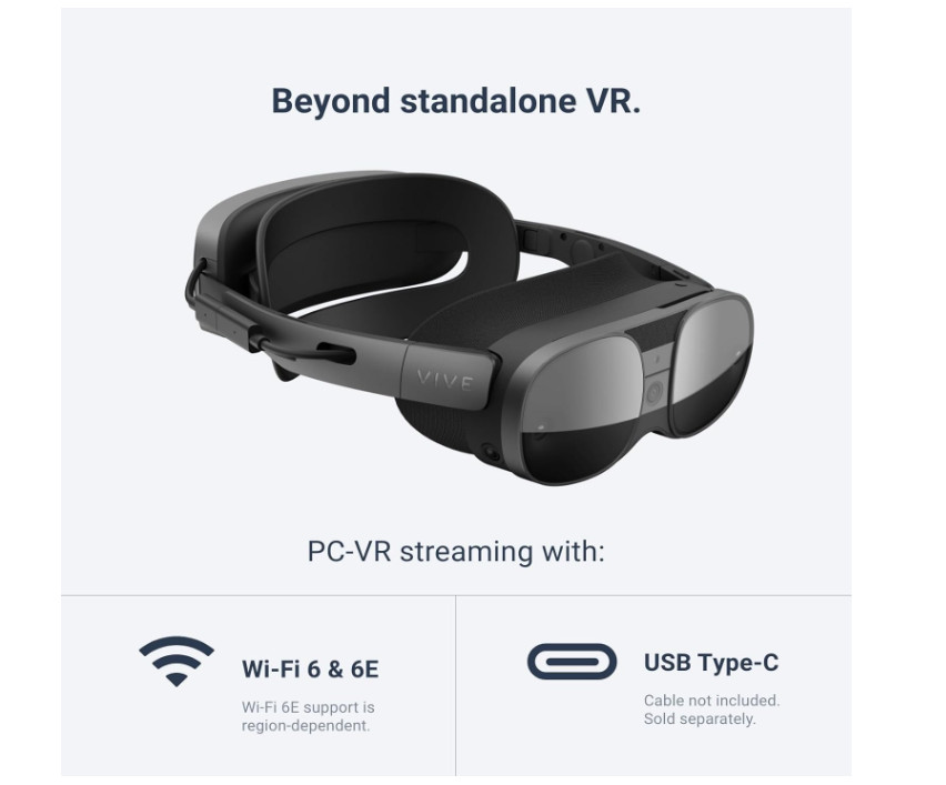 HTC Vive XR Elite with Deluxe Pack