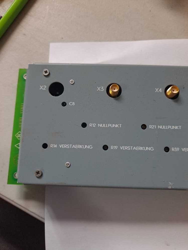 Rohde & Schwarz RF Rectifier 2080.1001 (Untested)