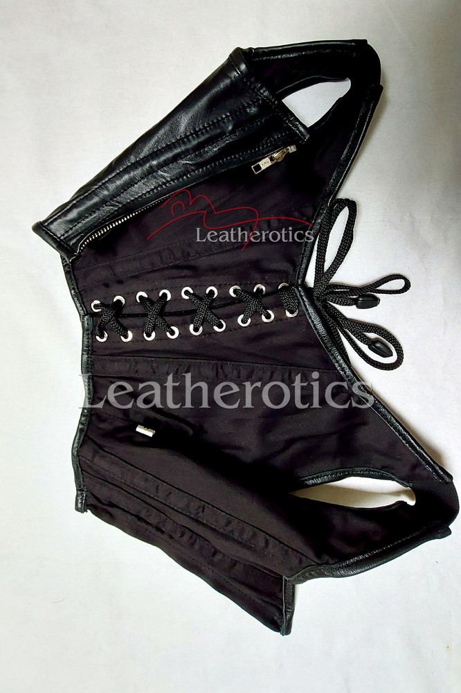 Real Leather Shoulder Corset