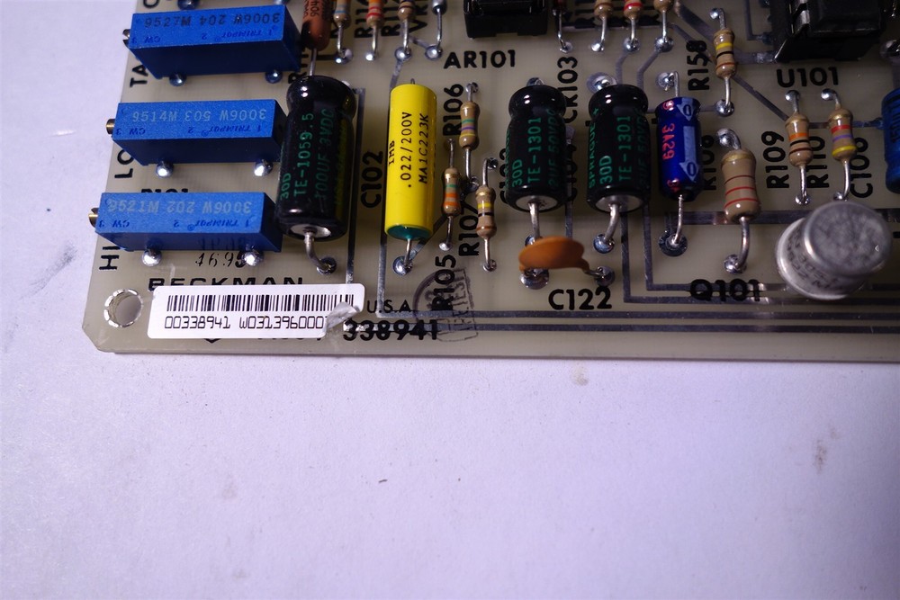 Beckman Centrifuge 338941 PCB Board J2-21 HS