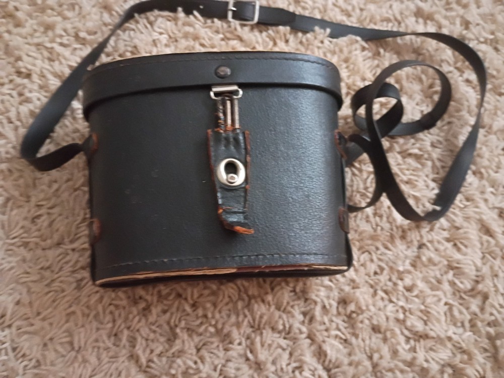 sans & streiffe binoculars with case vintage good condition