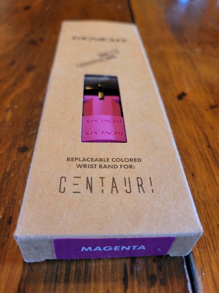 Genesis Centauri Silicone Wrist Band - Magenta