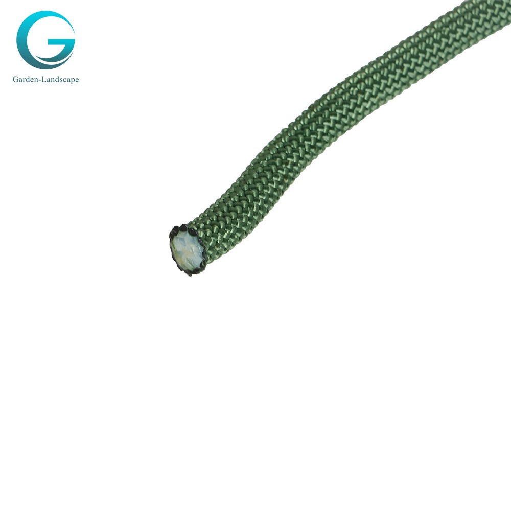 3/8"×100' Sturdy Army Green High Strength Pulling Rope Braided Polyester Rope