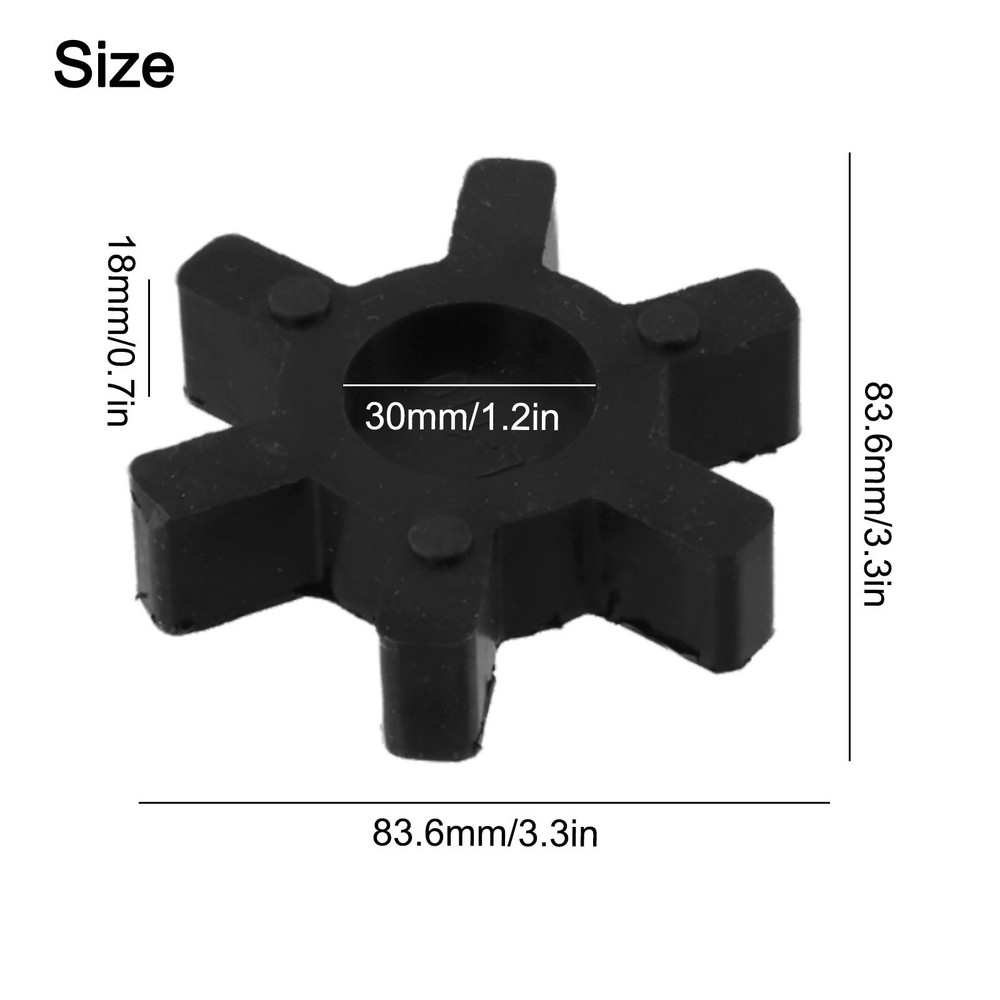 Jaw Coupling Insert Flexible Coupling Insert Wear And Tear Minimization