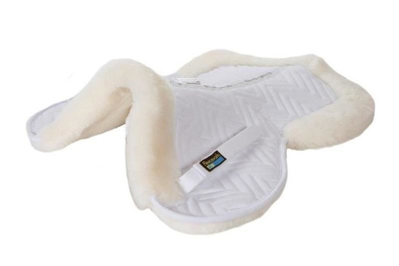 Fleeceworks Therawool Classic Sheeps Wool Halfpad with Rolled Edge