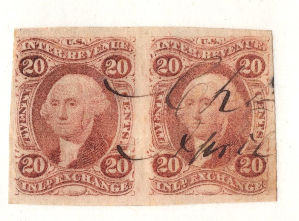U.S. - R42a - Pair - Very Fine - Used