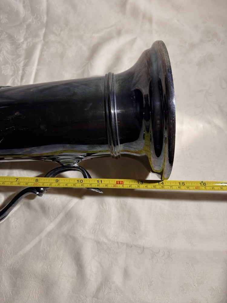 Reed & Barton Antique Silverplate Stein Tankard Gothic Barware