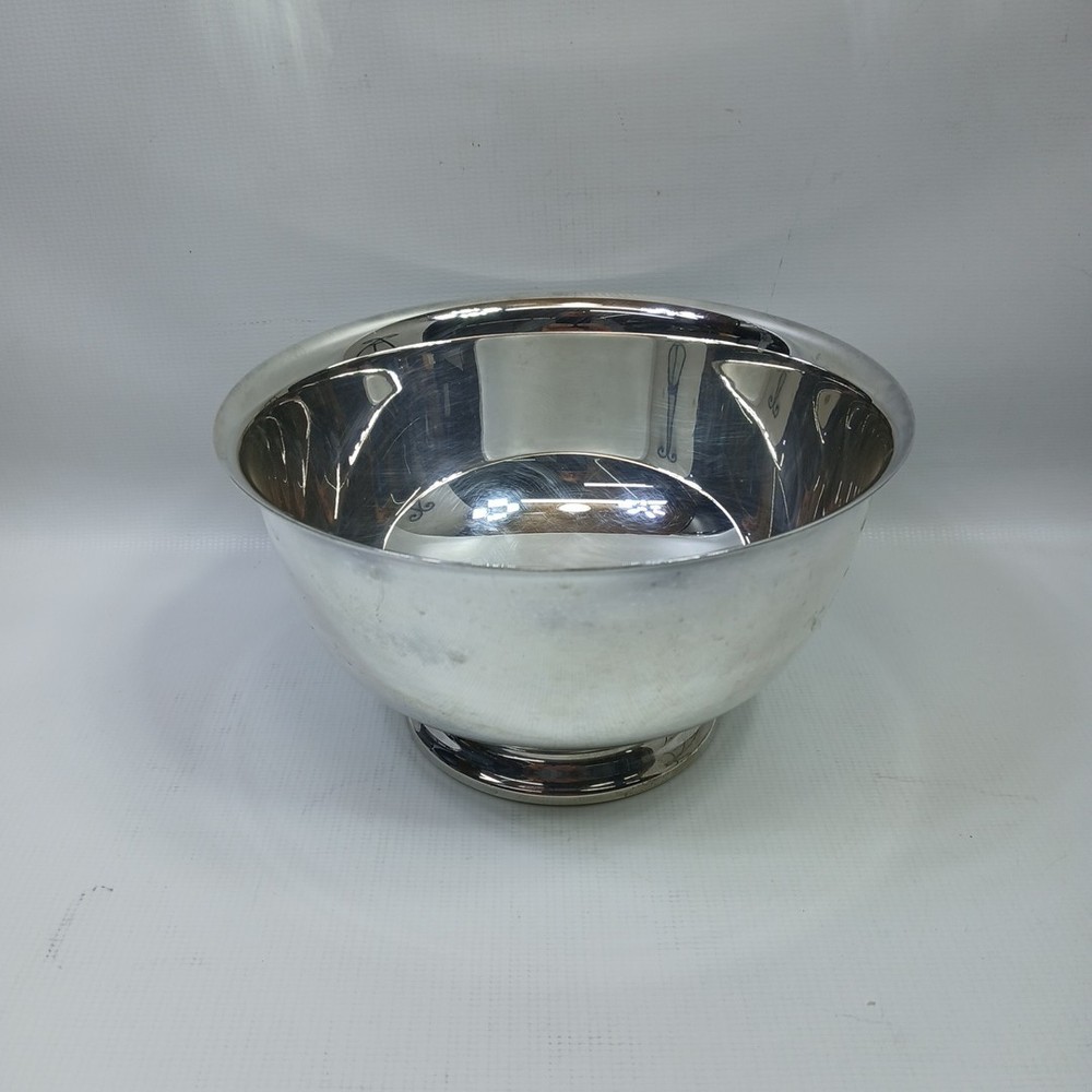 Webster Wilcox International Silver Co. 7-inch Footed Bowl 33677
