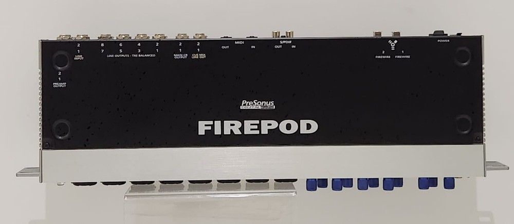 PreSonus Firepod FireWire Audio Interface FP10 Studio Recording 24 Bit 96k