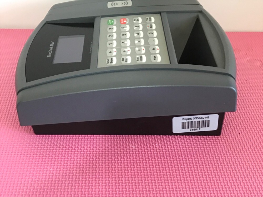 Data Management TIMECLOCK Plus HID Proxpoint Plus CTA2000