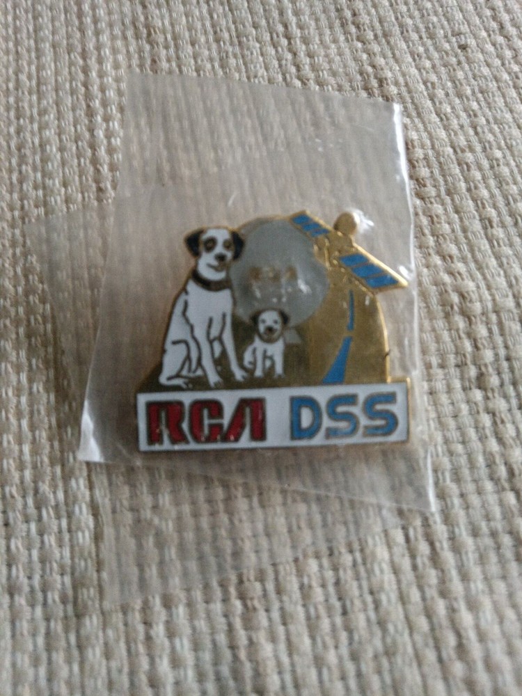Original Vintage RCA DSS Digital Satellite System Pin