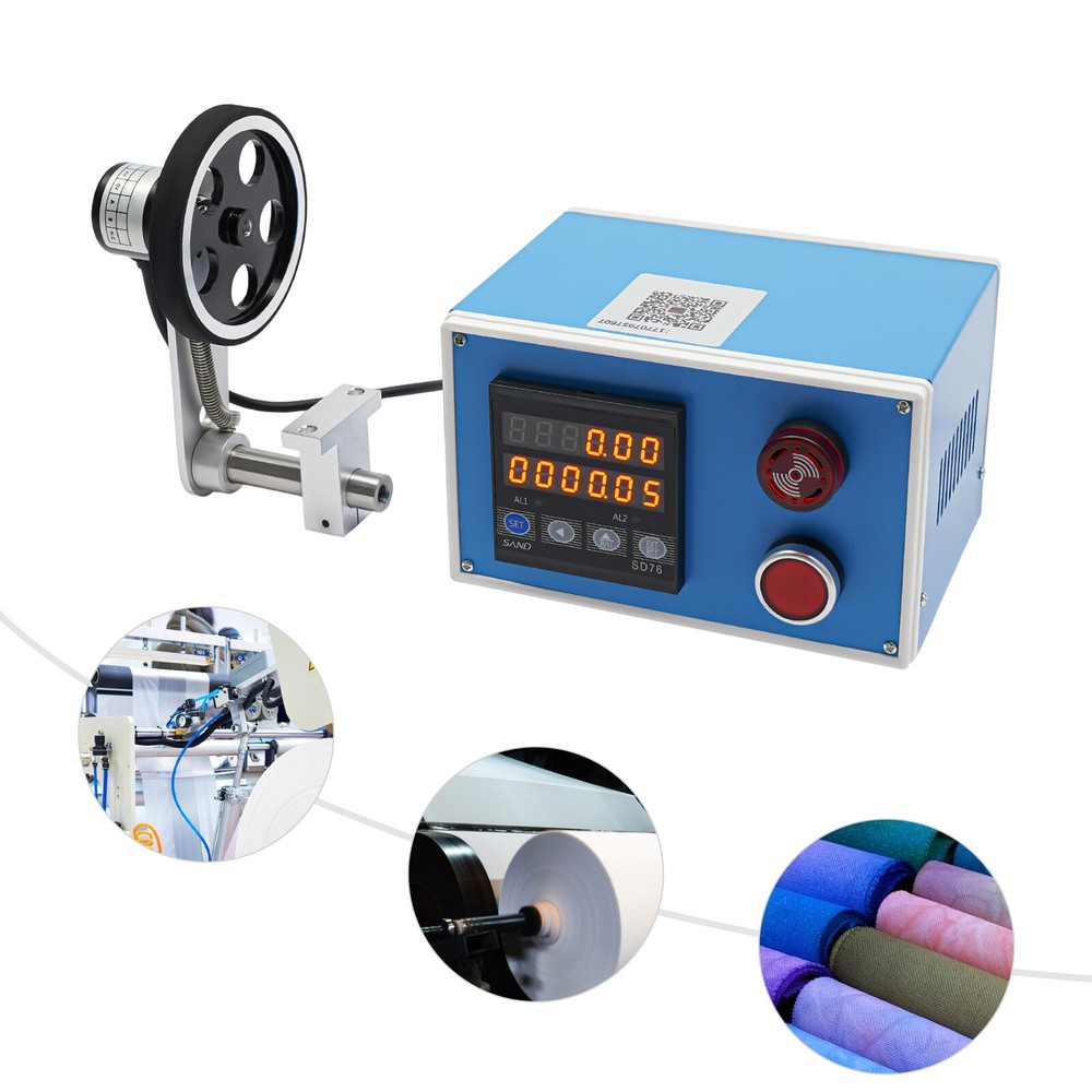 Length Meter Counter Digital Length Measuring Meter Wheel Roller Switchable NEW
