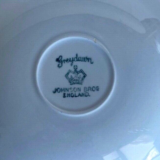 Johnson Bros. Solid Blue GREYDAWN 5 1/2" Replacement Saucer Only