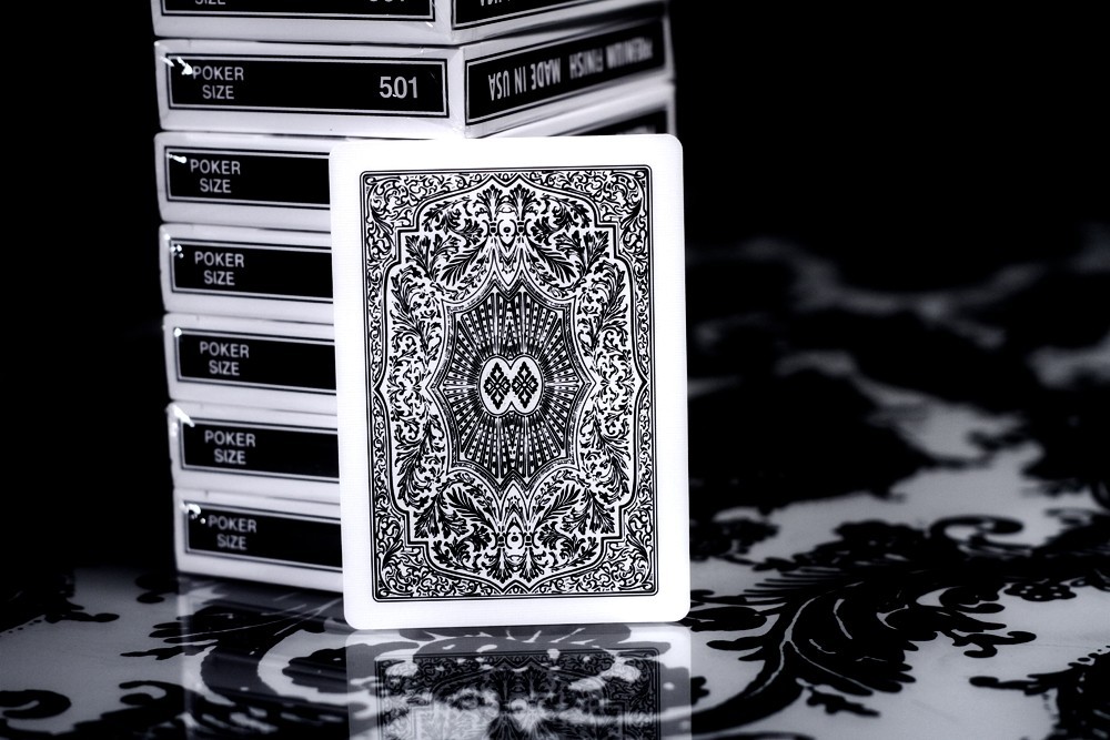 Arrco U.S. Regulation white-black backplaying cards RARE!