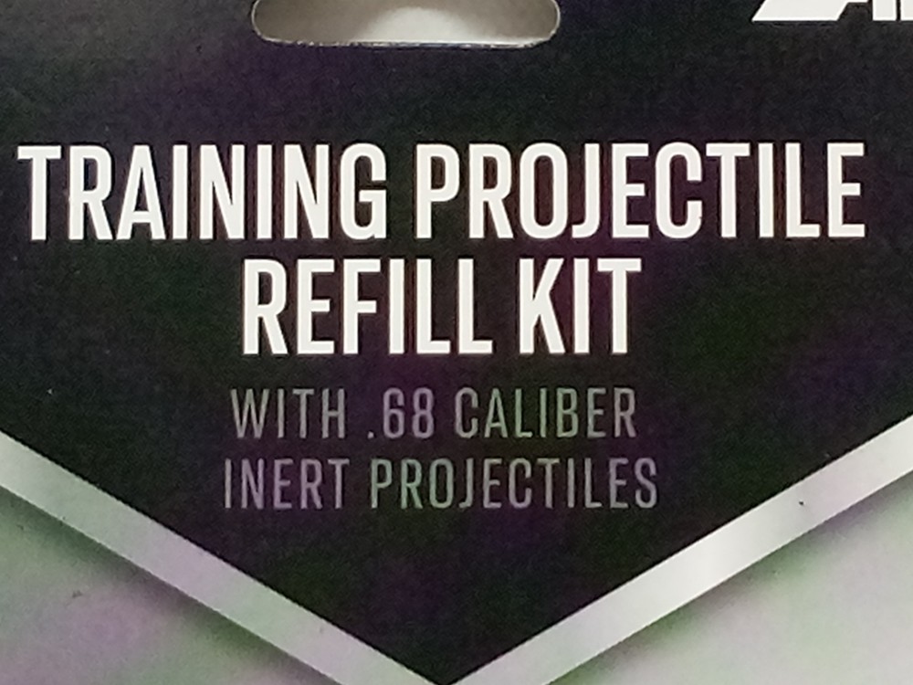 Sabre Training Projectile Refill Kit Inert Practice SPINERT-R-01
