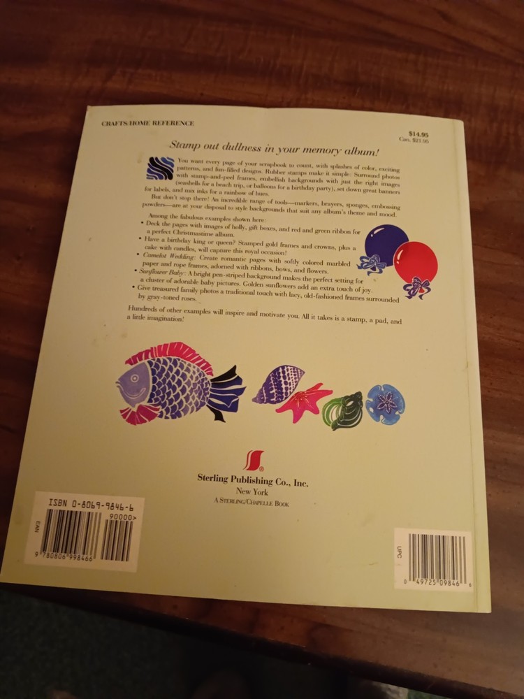decorative scrapbooking book