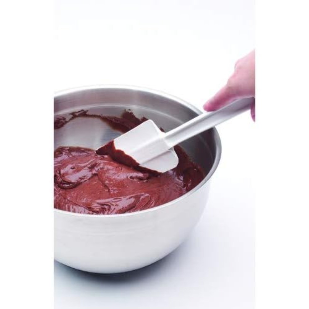 Cold Temperature Scraper Spatula White 9.5 Inch Clean-Rest Kitchen Tool