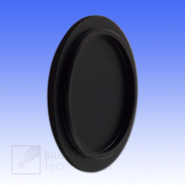 Blue Fireball End Cap / Dust Plug (Internal) with C / CS Male Thread # D-11