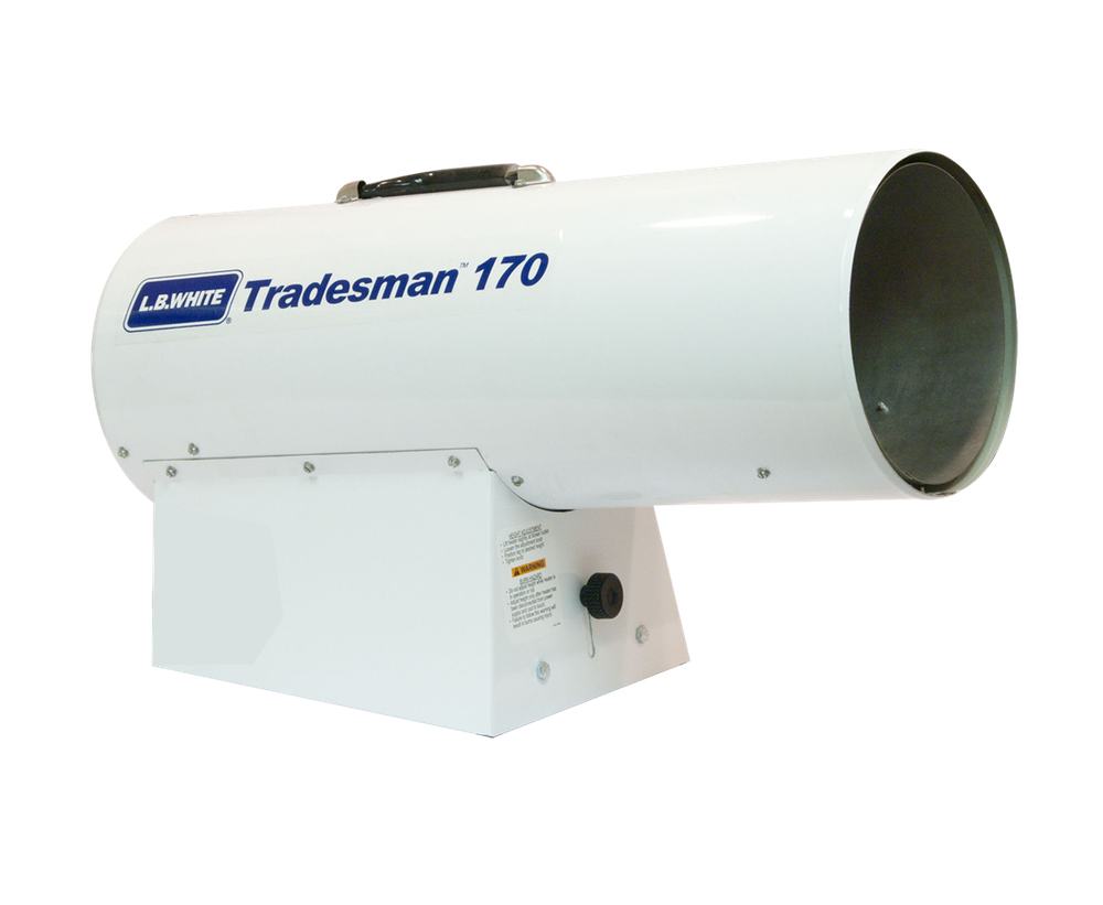 L.B. White Tradesman 125 Heater 70,000-125,000 BTUH, LP