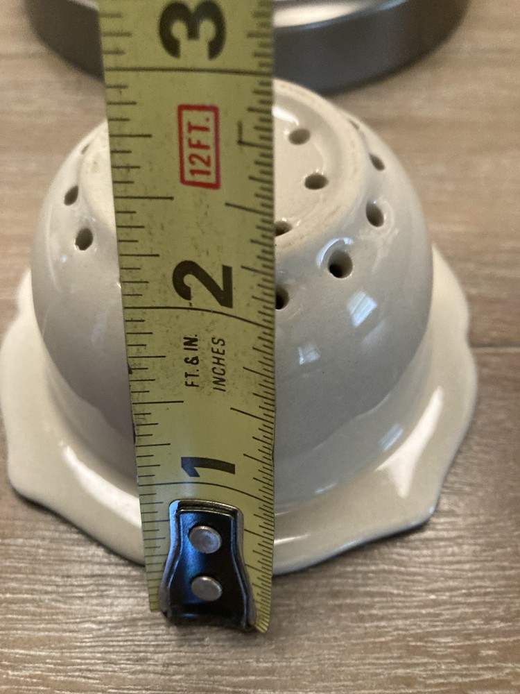 Polish Pottery Individual Tea Bag Strainer / Infuser Or Small Fruit Strainer