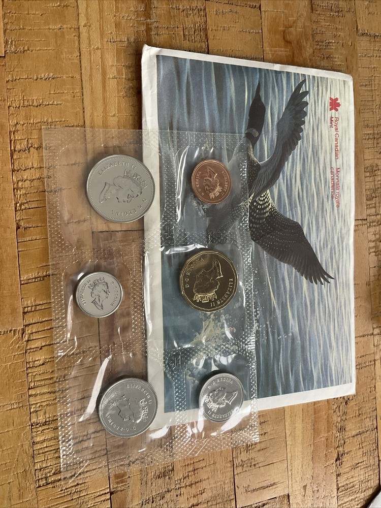Canada 1990 Proof Like PL Uncirculated Coin Set COA Envelope