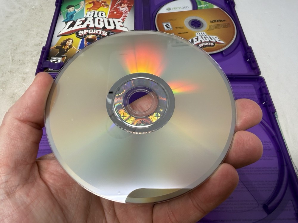 Microsoft Xbox 360 Kinect Sensor Bar W/ 3 Games Tested Bundle Lot