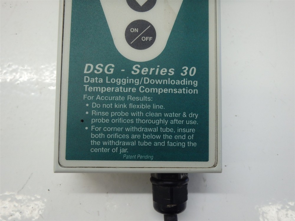DSG Series 30 Data Logging Downloading Temperature Compensation