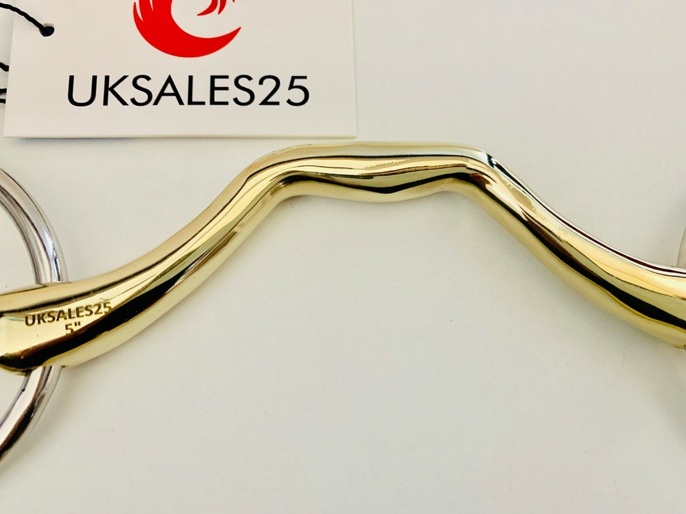 Loose Ring Mouth Ported Snaffle Bit (UKSALES25®) *SAME DAY DISPATCH*