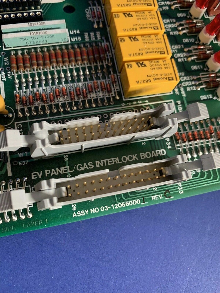 ASM EV Panel/Gas Interlock Board 03-120660D01 PCB Assembly, New