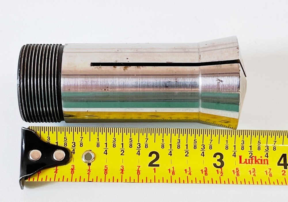 19/64" 5C Round Collet External & Internal Threads
