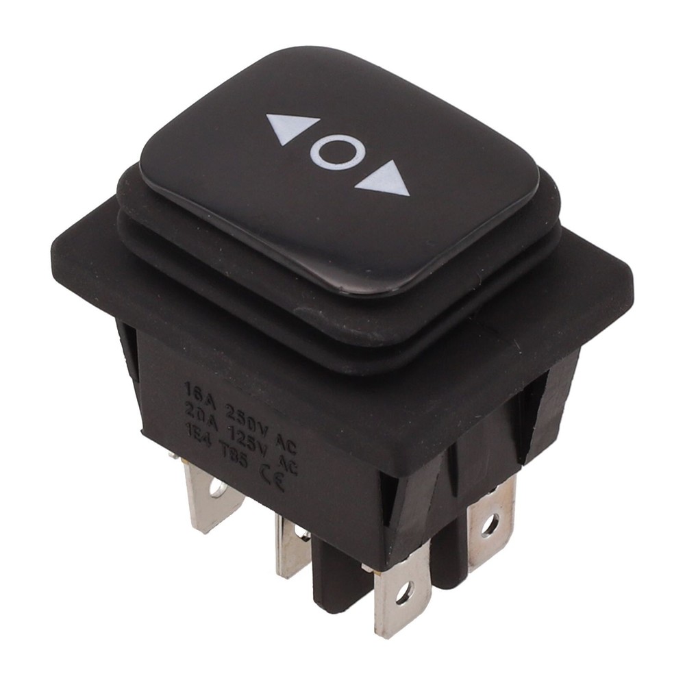 For DIY Electronics Momentary Polarity Reverse Switch Spring Back To Center