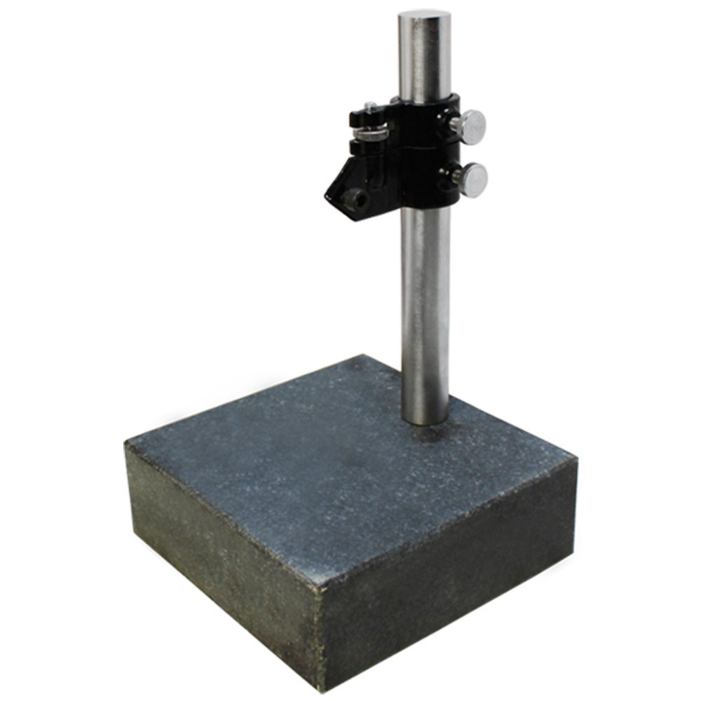 Granite Surface Check Comparator Stand Plate 6'' x 6'' x 2'' Base