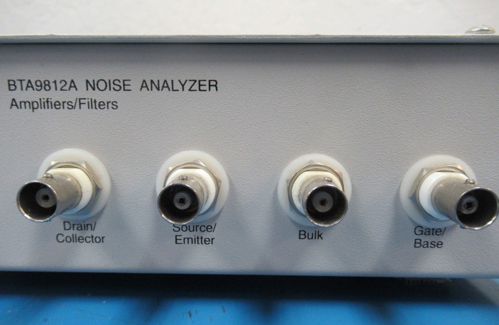 BTA Technology Noise Analyzer Amplifier/Filters Model BTA9812A