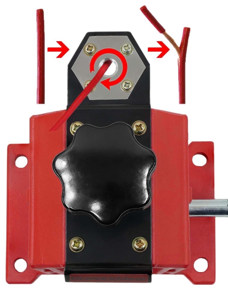 Manual Wire Stripping Machine – High-Capacity Copper Wire Stripper Hand Crank...