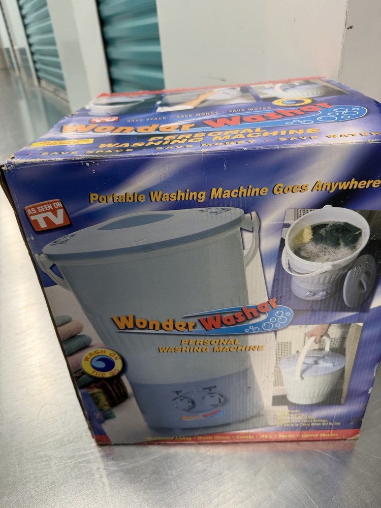 Wonder Washer - Personal Clothes Washing Machine ~ Open Box