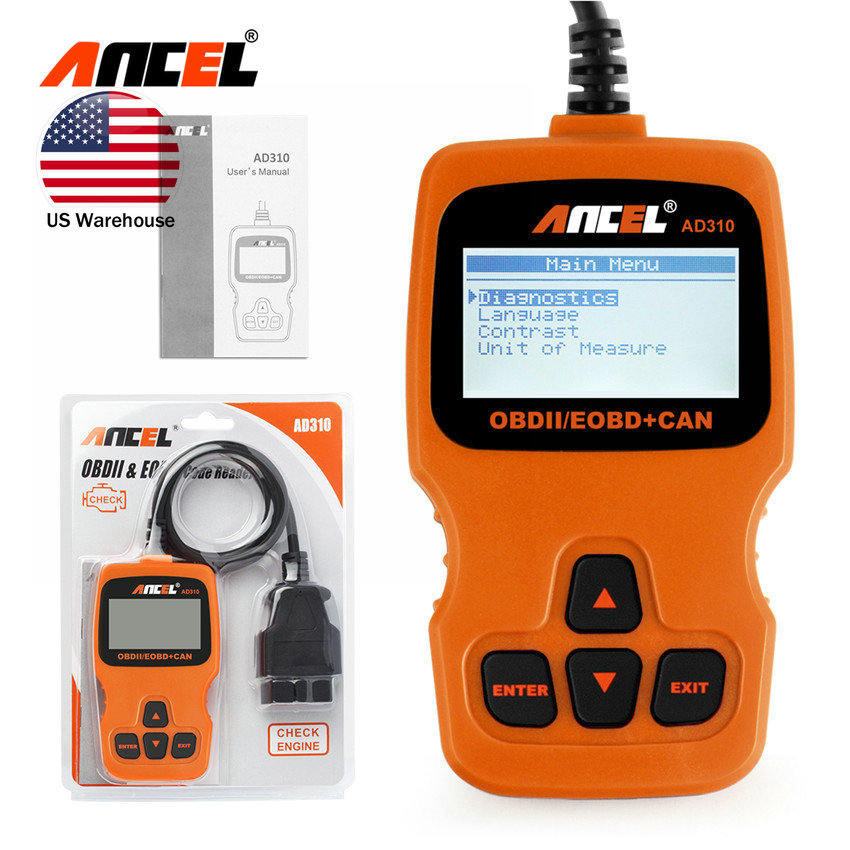 Automotive Scanner OBD2 Code Reader Car Engine Light Check Tool PK CR319 CR3001