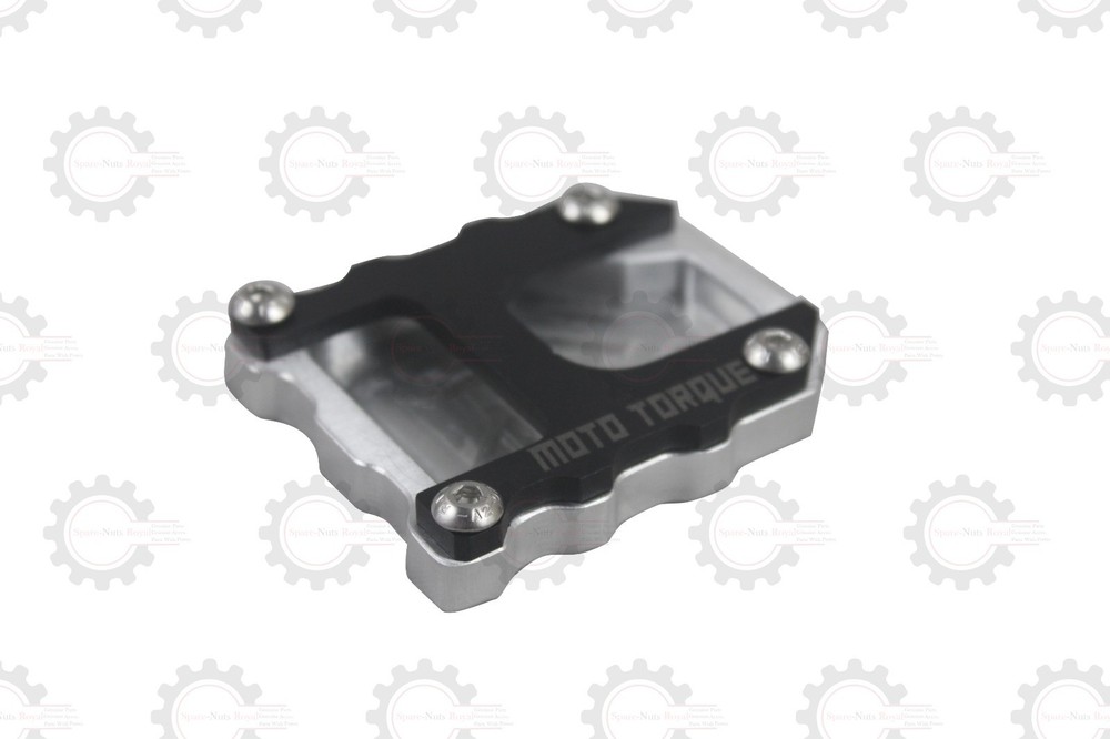 Side Stand Extender Black "& Silver Fit For Hero Xpulse 210"
