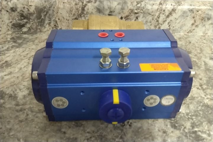 Dynaquip Controls PHH28ATSR08310A 2 In Pneumatically Actuated Two-Way Ball Valve