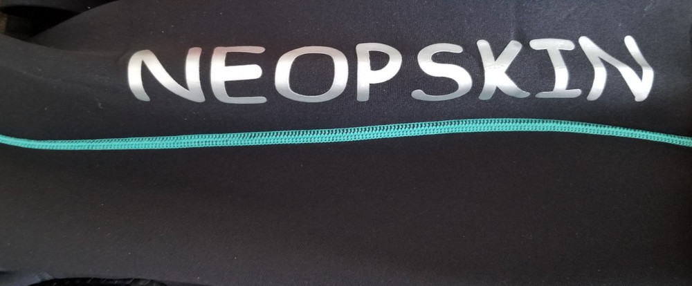 Neopskin 3mm Black Dive Westsuit, Size XL
