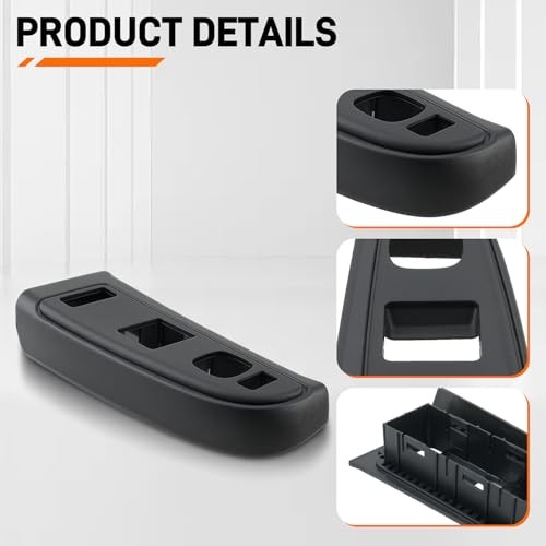 Window Switch Bezel Trim Front Left Driver Side for Chevy Silverado GMC