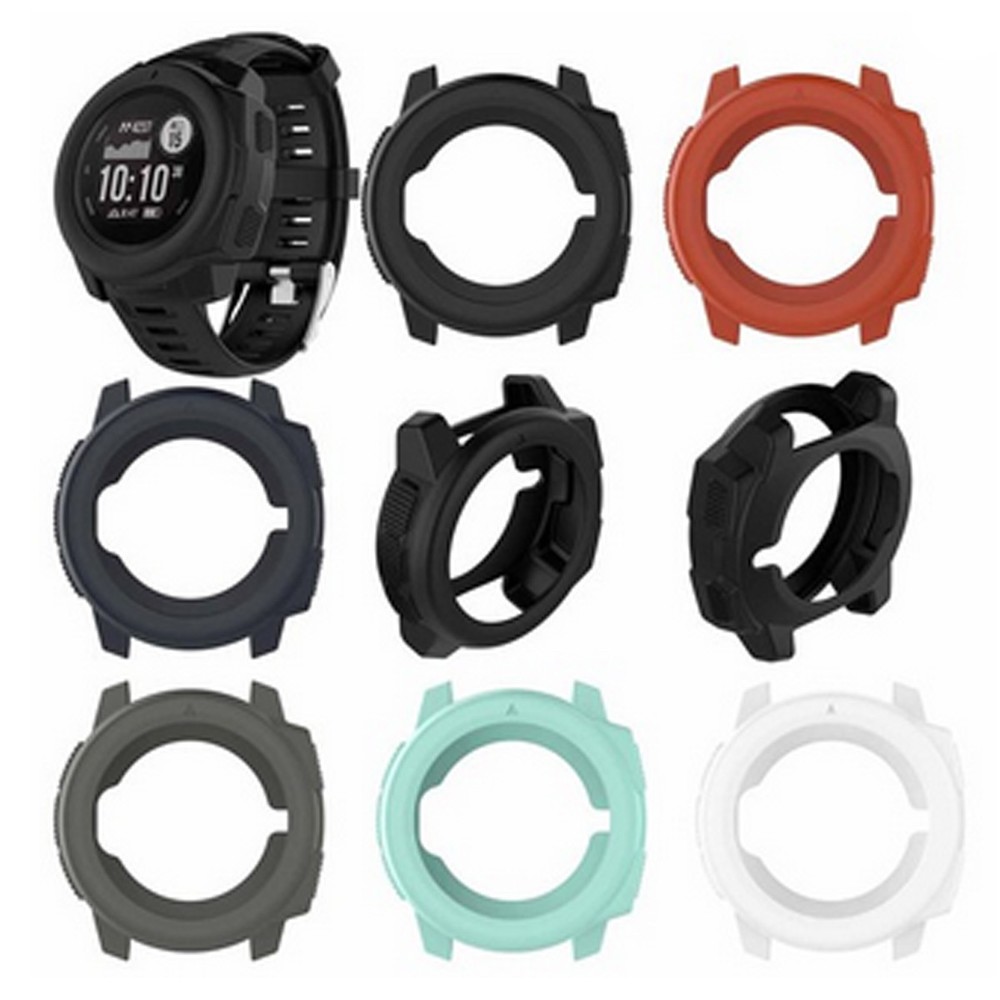 For Garmin instinct Watch Protective Silicone Cover Case Band Guard Protector